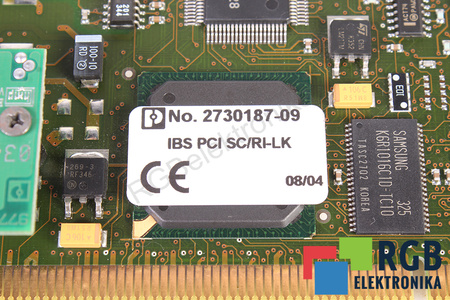 2730187-09 PHOENIX CONTACT 9775163_02 IBS PCI SC/RI-LK