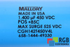 CONDENSATOR CGH142T450V4L MALLORY 1.400UF, 450V CONDENSATOR
