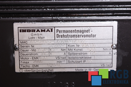 MAC90C-0-KD-2-C/110-A-1/S022 INDRAMAT