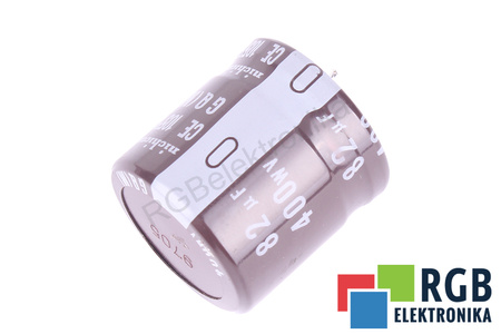 CONDENSATOR 82UF 400V NICHICON CONDENSATOR