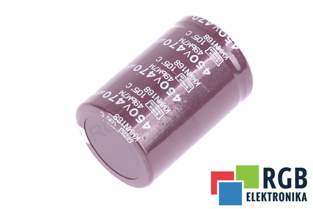 CONDENSATOR KMMN168 NIPPON 470UF, 450V CONDENSATOR