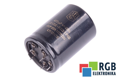 CONDENSATOR ALP22A1002DD BHC COMPONENTS LTD 470UF, 385V