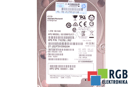 EG1200FDJYT HP SAS 1.2TB