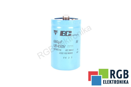 CONDENSATOR IEC384-4 VISHAY 680UF, 450V CONDENSATOR