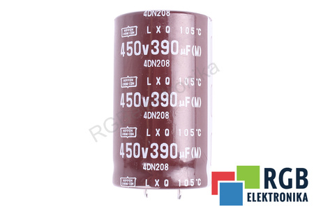 CONDENSATOR 4DN208 NIPPON 390UF 450V
