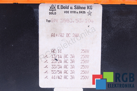 BN5983.53/104 DOLD RELEU DE SIGURANȚĂ