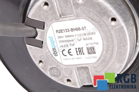 R2E133-BH66-07 EBM PAPST EVANTAI