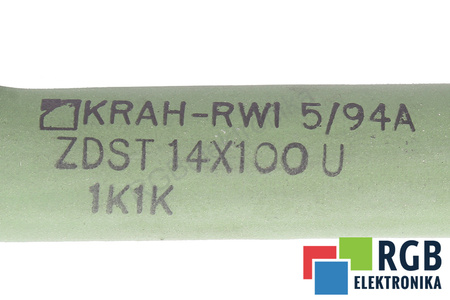 REZISTENȚĂ ZDST14X100U KRAH-RWI 5/94A 1K1K REZISTENȚĂ