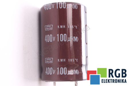 CONDENSATOR 100UF 400VDC 32E03L NIPPON CONDENSATOR