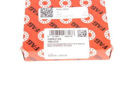 6009-2RSR FAG 45X75X16 RULMENT