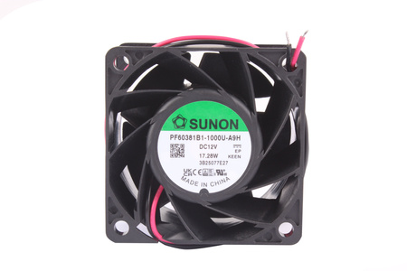 PF60381B1-1000U-A9H SUNON 60X60X38MM 12V 17.28W EVANTAI