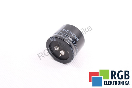 CONDENSATOR B43503-A227-M90 SIEMENS 220UF, 400VDC CONDENSATOR