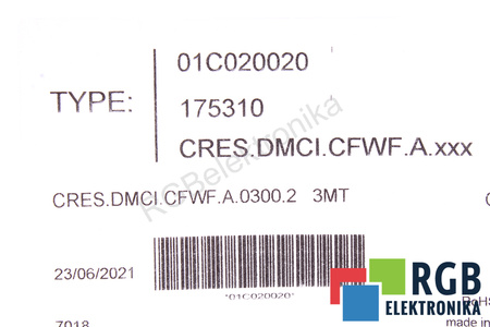CRES.DMCI.CFWF.AXXX CMZ CD1-K/LBD-MMB 3M CABLU