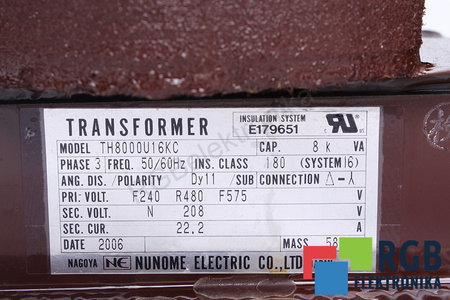 TH8000U16KC NUNOME ELECTRIC
