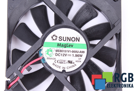 ME80151V1-000U-A99 SUNON 80X80X15MM, 12V EVANTAI