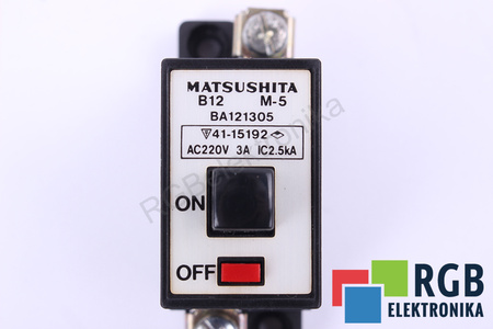 BA121305 MATSUSHITA B12 M-5 DECONECTOR