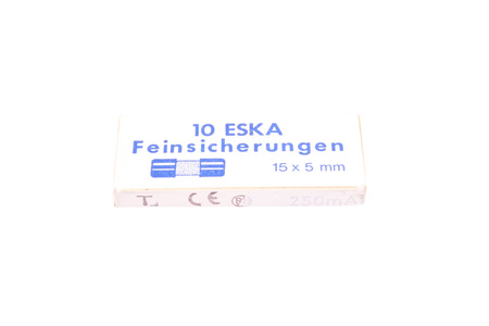 SIGURANȚĂ CU ÎNTÂRZIERE 515.311 ESKA ZKTM-0.25A 250V, 0.25A, 5X15MM, 10PCS