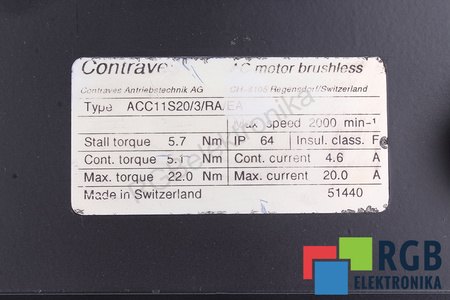ACC11S20/3/RA/EA ANTRIEBS TECHNIK STATOR