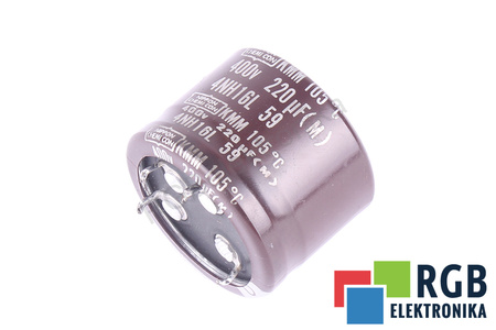 CONDENSATOR 4NH16L NIPPON 220UF, 400V CONDENSATOR