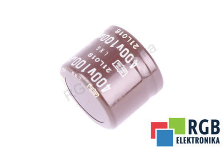CONDENSATOR 21L018 NIPPON 100UF, 400V CONDENSATOR