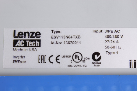 ESV113N04TXB LENZE ID-NO:13570011