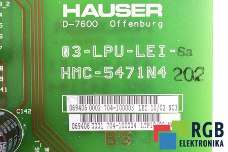 03-LPU-LEI-HMC-5471N4 HAUSER