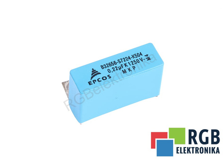 CONDENSATOR B32656-S7224-K504 EPCOS 0.22UF, 1250V CONDENSATOR