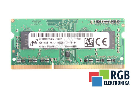 MT8KTF51264HZ-1G9P1 MICRON 4GB