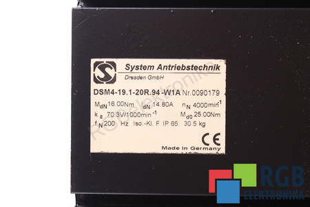 DSM4-19.1-20R.94-W1A AC SYSTEM ANTRIEBS TECHNIK STATOR