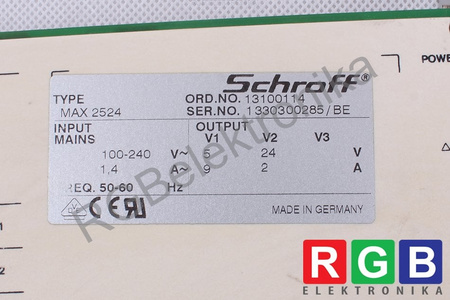 NG24+5 SCHROFF MAX 2524 13100114