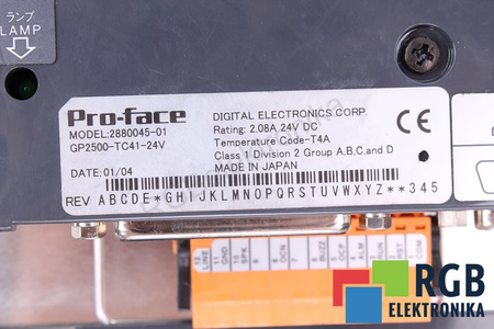 GP2500-TC41-24V PRO-FACE 2880045-01