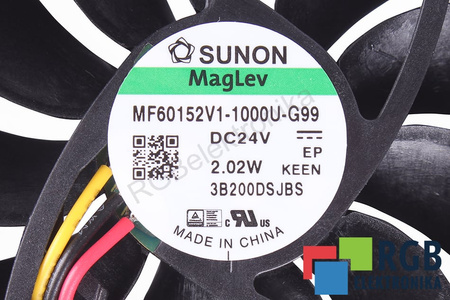 MF60152V1-1000U-G99 SUNON MF60152V1-G99-A 60X60X15MM 2.02W 24V EVANTAI