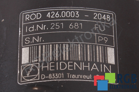 ROD426.0003-2048 HEIDENHAIN ID.NR251681-FU CODER