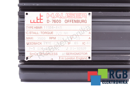 HBMR115B6-64S HAUSER STATOR
