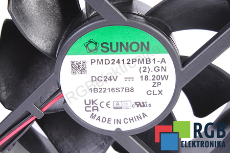 PMD2412PMB1-A(2).GN SUNON 120X120X38MM, 24V EVANTAI