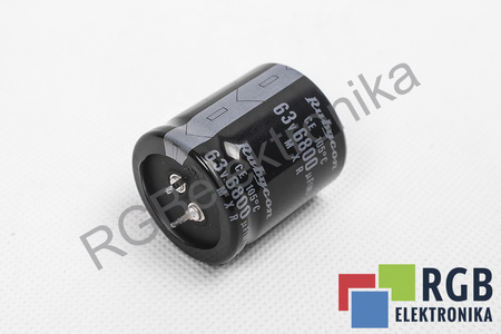 CONDENSATOR MXR RUBYCON 6800UF, 63VDC CONDENSATOR