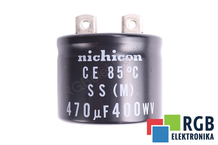 CONDENSATOR 470UF 400V NICHICON CONDENSATOR