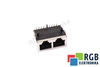 615016137621 WURTH ELEKTRONIK JACK RJ45 2 PORTY ARTICULAREA