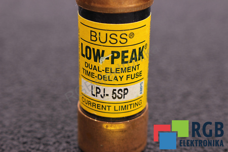 SIGURANŢĂ LPJ-5SP BUSSMANN LOW-PEAK 5A, 600VAC, 300VDC