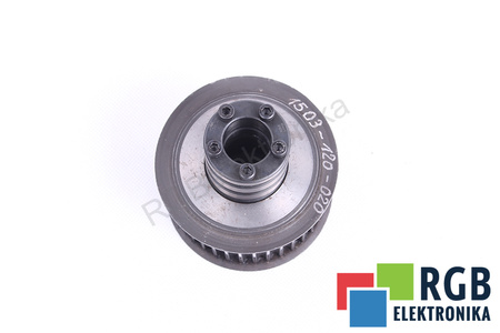 SCRIPETE DINȚAT 90X84MM CUREA 55MM AX 24MM Z=36