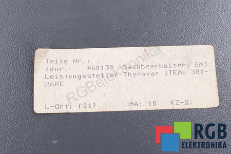 ITEAL380-26RE AEG THYROVAR