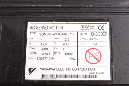SGMSH-40DCA6F-OY YASKAWA STATOR