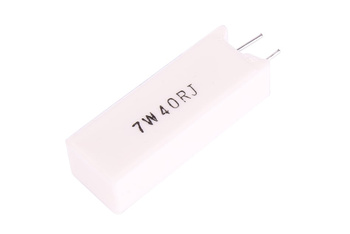 REZISTENȚĂ RES-40-OHM-7W-12-9-38 40OHM REZISTENȚĂ