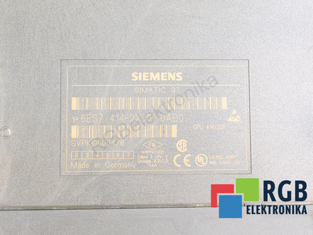 6ES7414-2XJ01-0AB0 SIEMENS SIMATIC S7