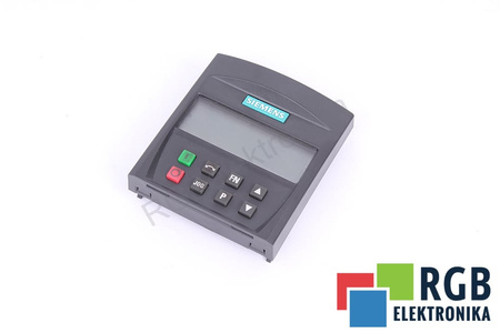 6SE6400-0BP00-0AA1 SIEMENS MICROMASTER 4 CONTROL ȘI PANOU DE CONTROL