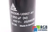 CONDENSATOR B43306-U0957-M1 S+M 25/085/56 950UF, 400VDC CONDENSATOR