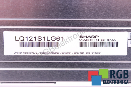 LQ121S1LG61 SHARP MATRICE LCD