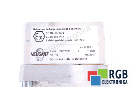 N150102143 NEUGART I=5.263 CUTIE DE VITEZE