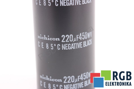 CONDENSATOR 220UF 450V NICHICON CONDENSATOR
