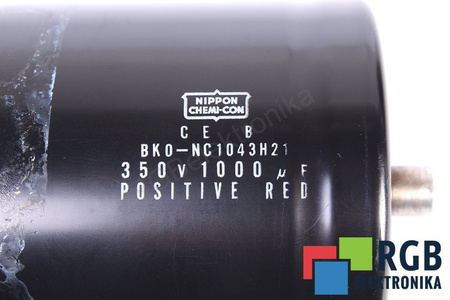 CONDENSATOR BK0-NC1043H21 NIPPON 1000UF, 350V